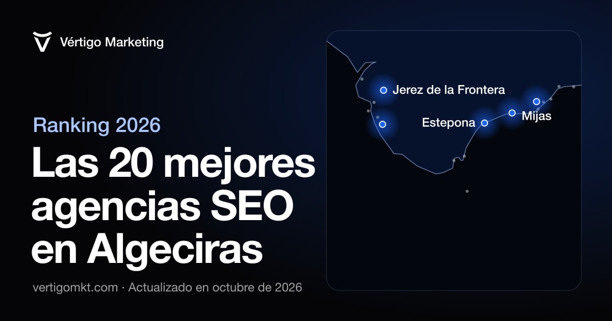 Mapa de las mejores agencias SEO de Algeciras y las localidades donde trabajan
