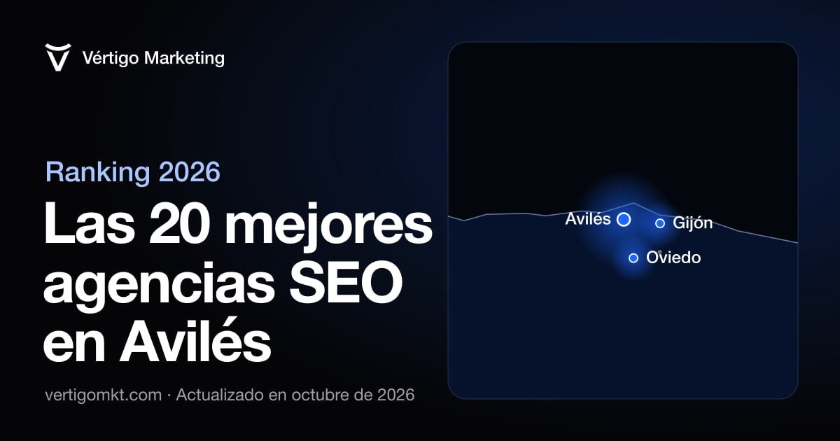 Mapa de las mejores agencias SEO de Avilés y las localidades donde trabajan