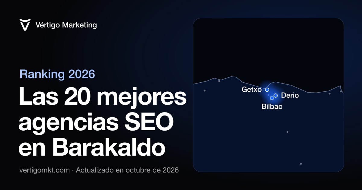 Mejores agencias SEO en Barakaldo: mapa con las localidades donde tienen su sede