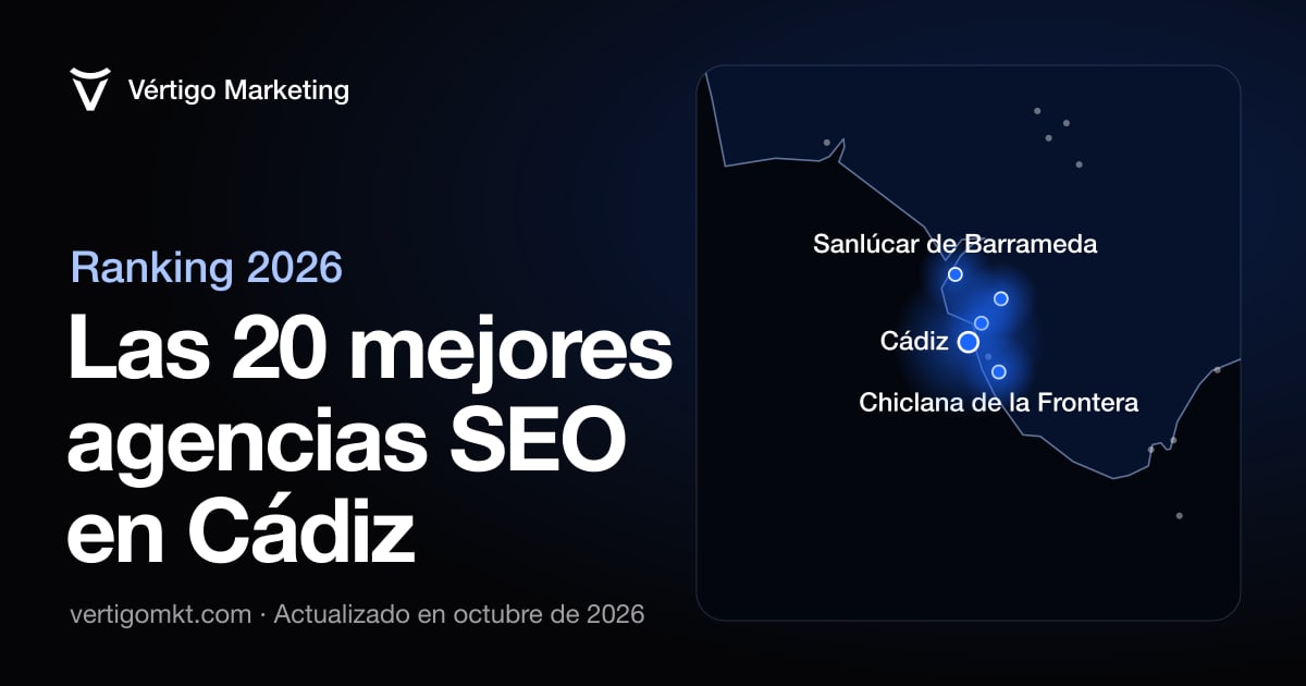 Mejores agencias SEO en Cádiz: mapa con las localidades donde tienen su sede