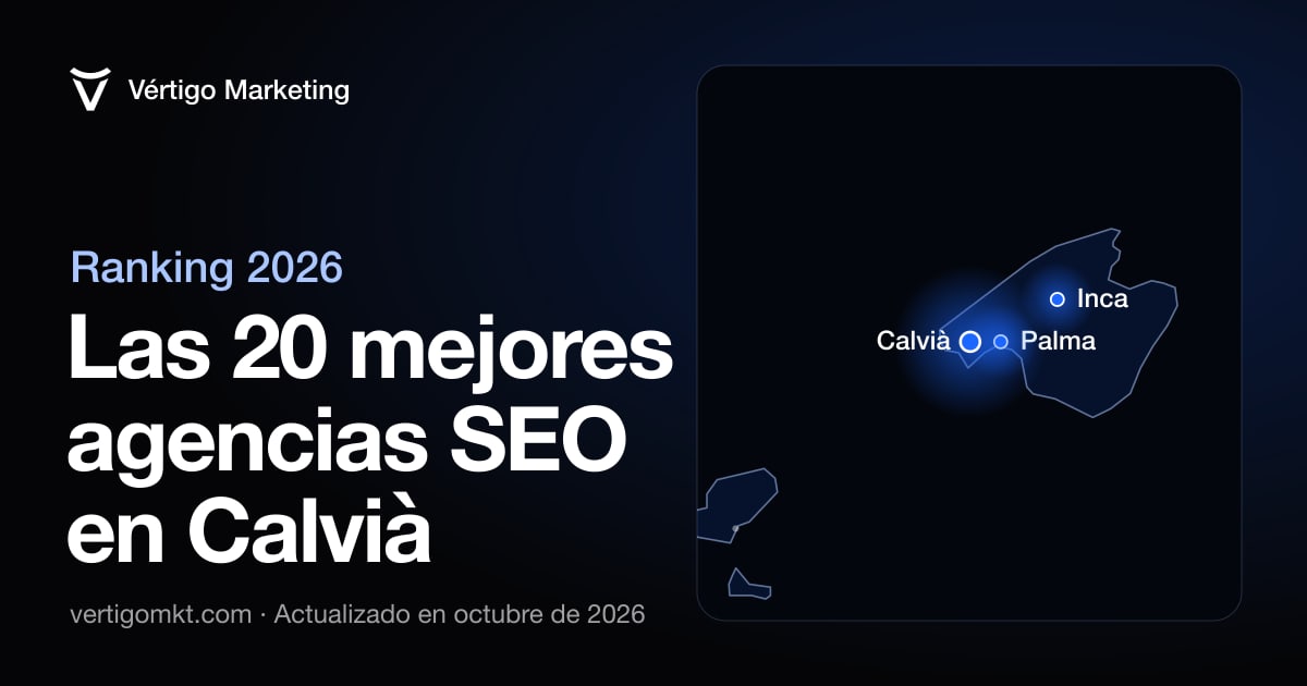 Mapa de las mejores agencias SEO de Calvià y las localidades donde trabajan