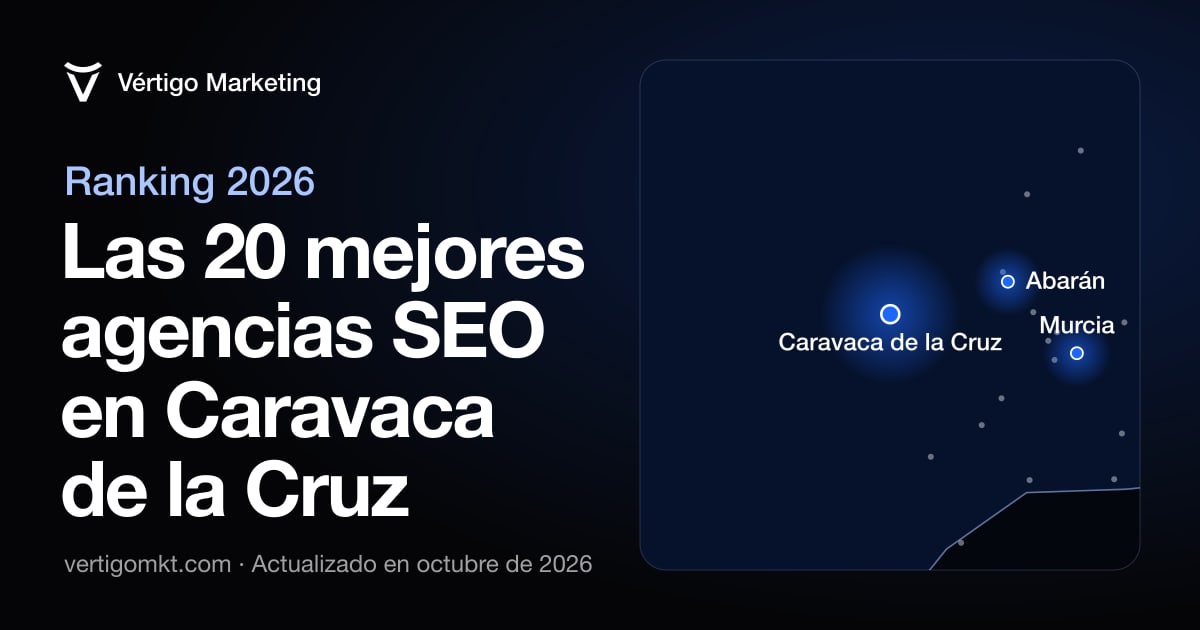 Mapa de las mejores agencias SEO de Caravaca de la Cruz y las localidades donde trabajan