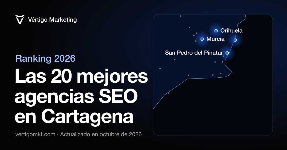 Mapa de las mejores agencias SEO de Cartagena y las localidades donde trabajan