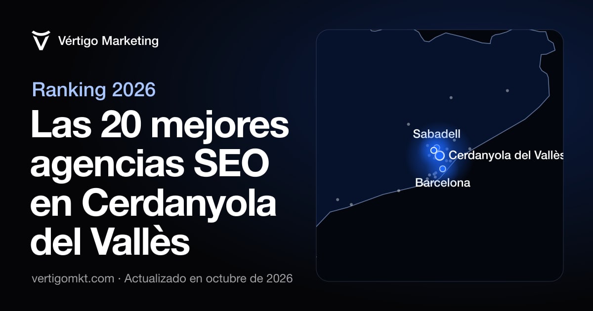 Las mejores agencias SEO en Cerdanyola del Vallès, situadas en el mapa por su sede