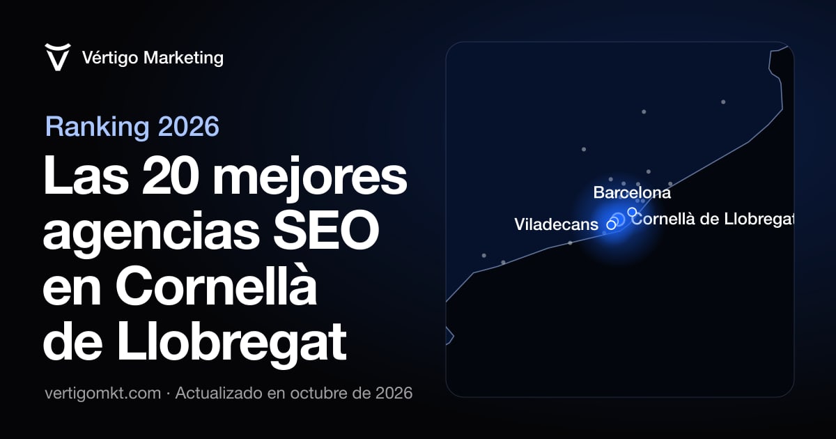 Las mejores agencias SEO en Cornellà de Llobregat, situadas en el mapa por su sede