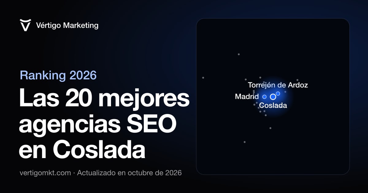 Mapa de las mejores agencias SEO de Coslada y las localidades donde trabajan