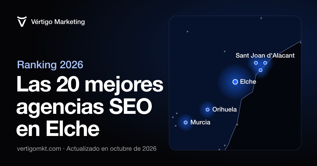 Las mejores agencias SEO en Elche, situadas en el mapa por su sede