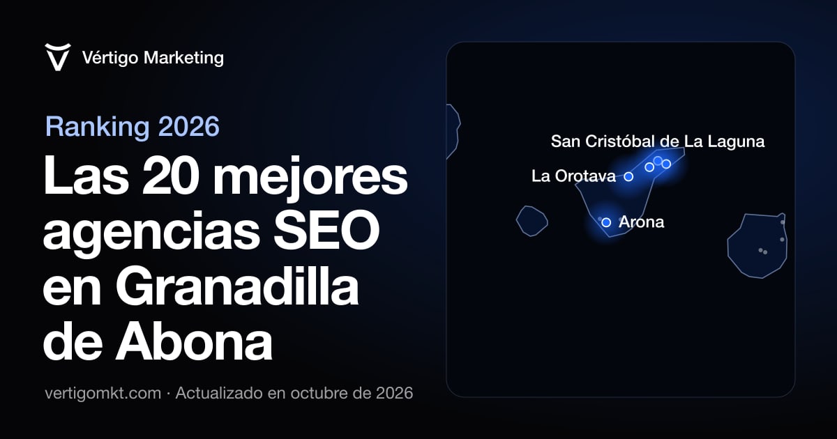 Las mejores agencias SEO en Granadilla de Abona, situadas en el mapa por su sede