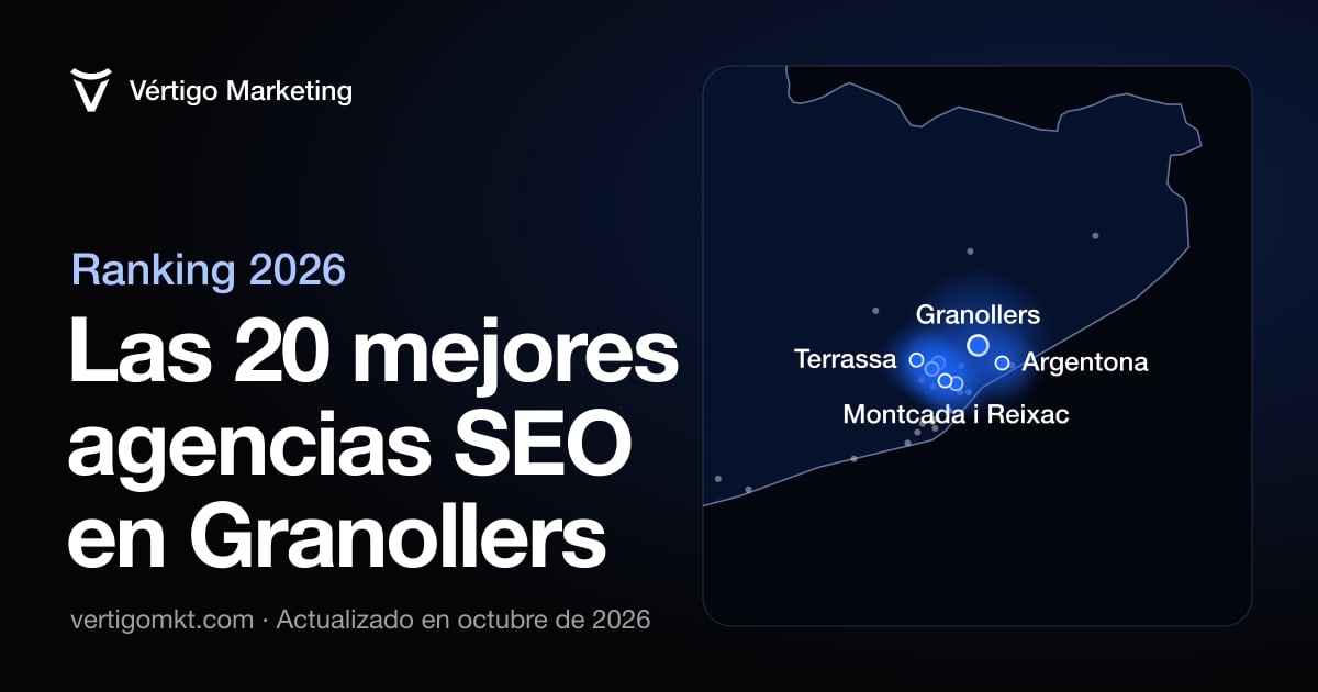 Mapa de las mejores agencias SEO de Granollers y las localidades donde trabajan