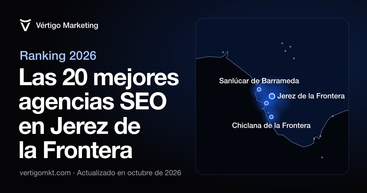 Las mejores agencias SEO en Jerez de la Frontera, situadas en el mapa por su sede
