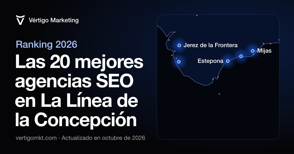 Mapa de las mejores agencias SEO de La Línea de la Concepción y las localidades donde trabajan