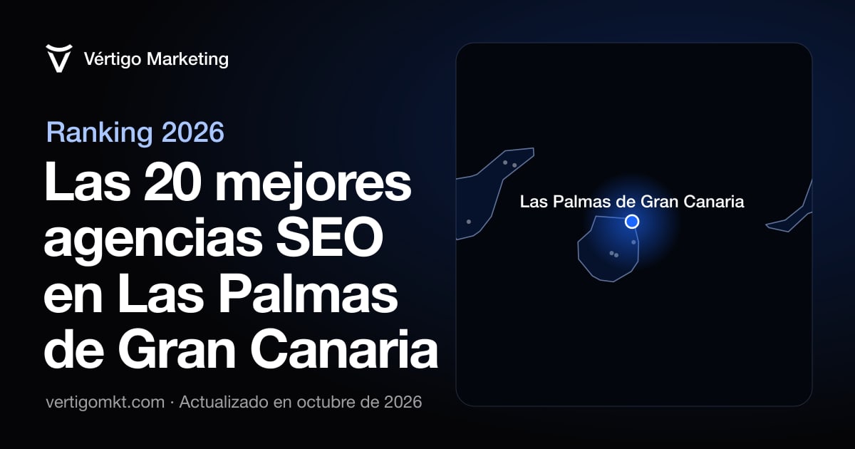 Las mejores agencias SEO en Las Palmas de Gran Canaria, situadas en el mapa por su sede