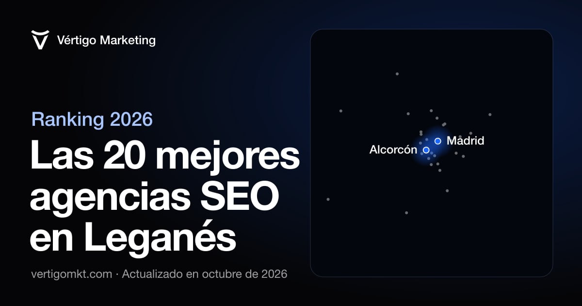 Mapa de las mejores agencias SEO de Leganés y las localidades donde trabajan