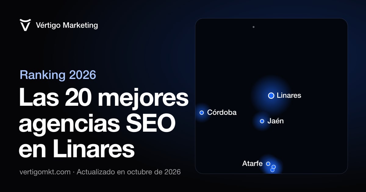 Las mejores agencias SEO en Linares, situadas en el mapa por su sede