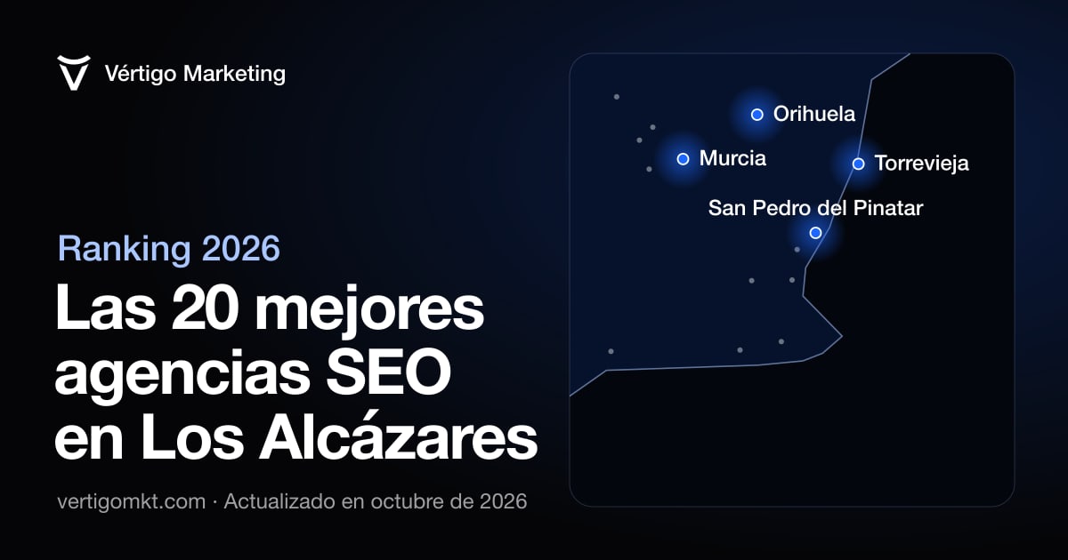Las mejores agencias SEO en Los Alcázares, situadas en el mapa por su sede