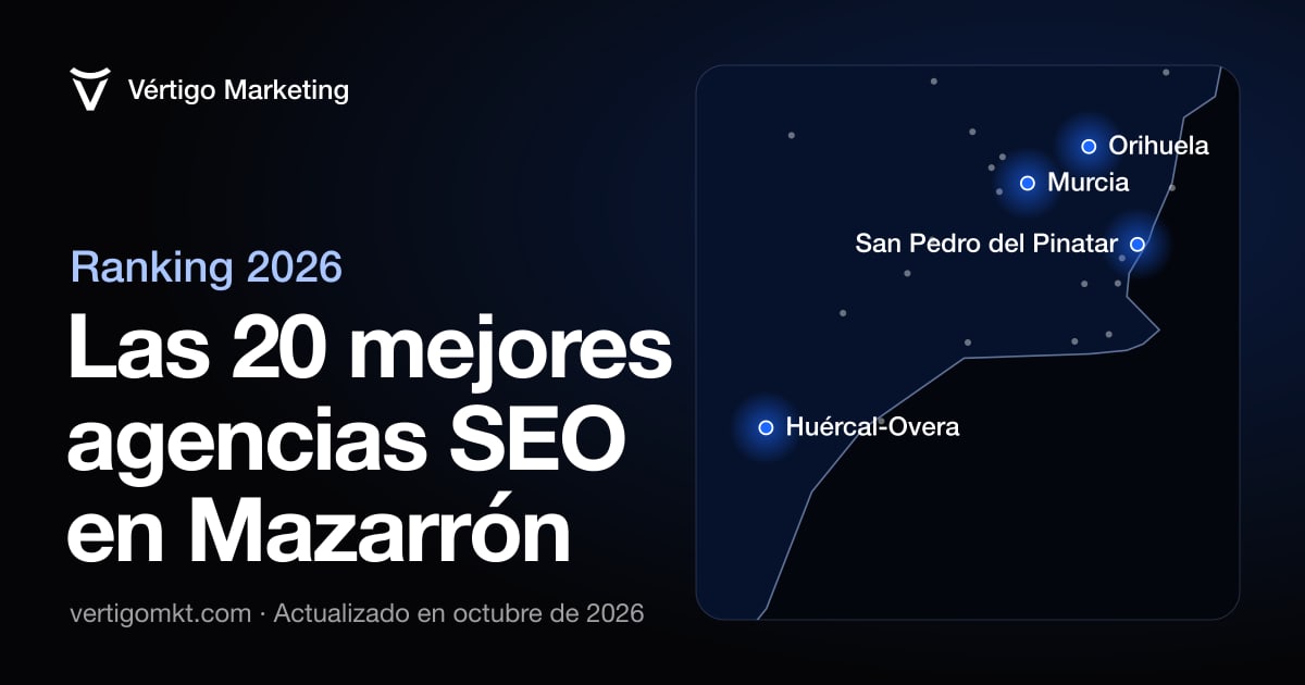 Las mejores agencias SEO en Mazarrón, situadas en el mapa por su sede