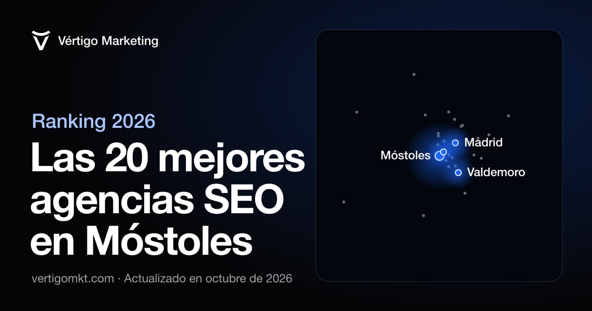 Mejores agencias SEO en Móstoles: mapa con las localidades donde tienen su sede