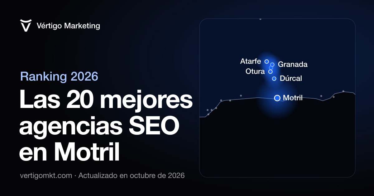 Mapa de las mejores agencias SEO de Motril y las localidades donde trabajan