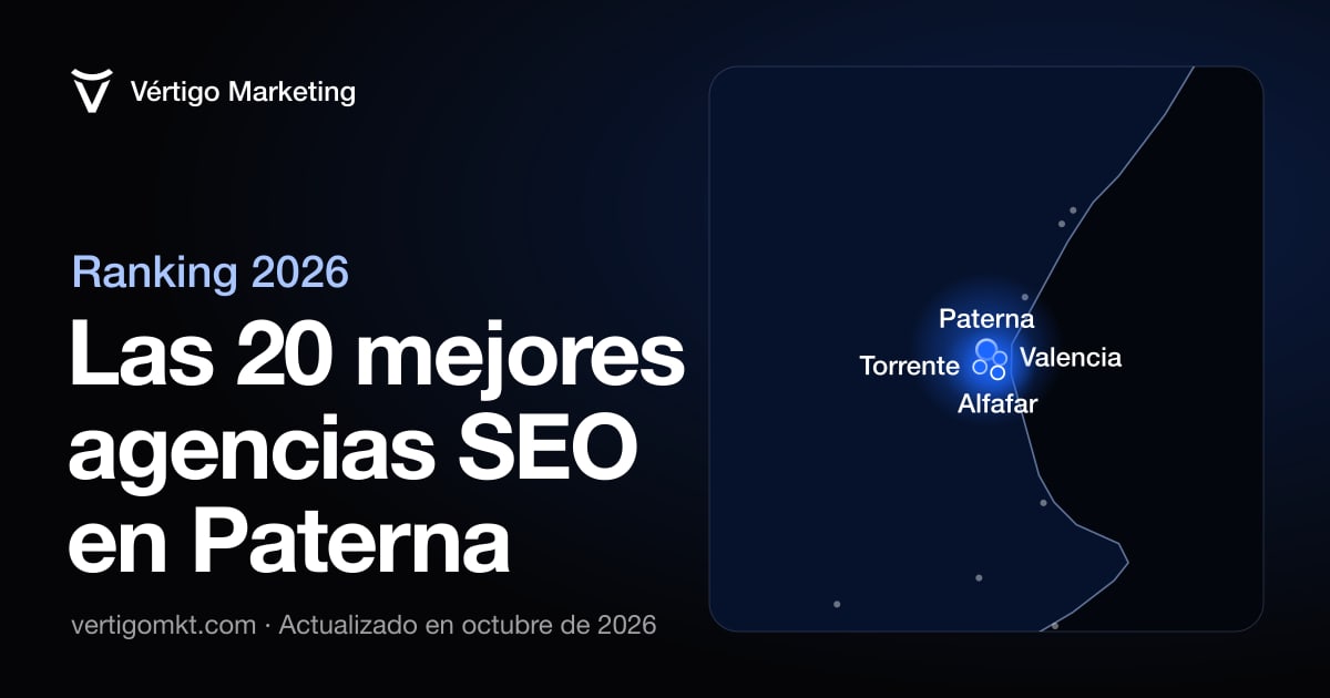 Mapa de las mejores agencias SEO de Paterna y las localidades donde trabajan