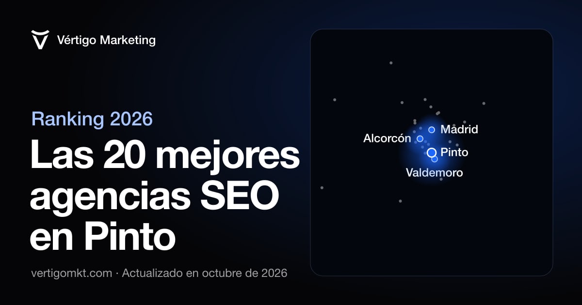 Mapa de las mejores agencias SEO de Pinto y las localidades donde trabajan