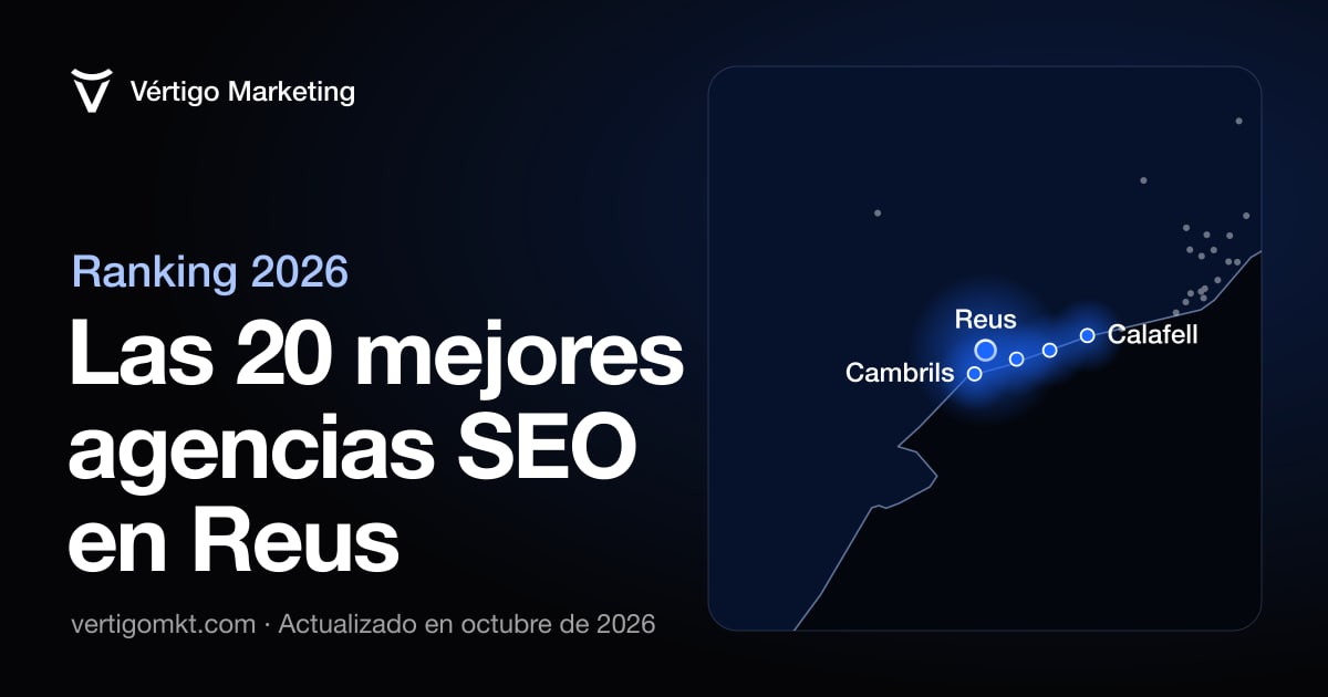 Mapa de las mejores agencias SEO de Reus y las localidades donde trabajan