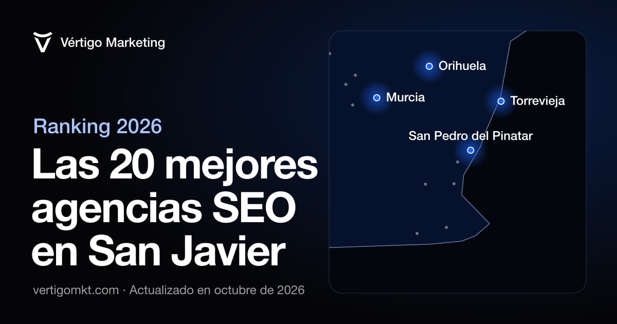 Mejores agencias SEO en San Javier: mapa con las localidades donde tienen su sede