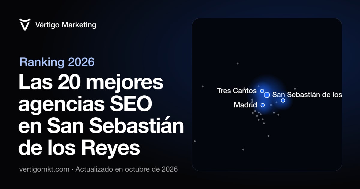 Mapa de las mejores agencias SEO de San Sebastián de los Reyes y las localidades donde trabajan