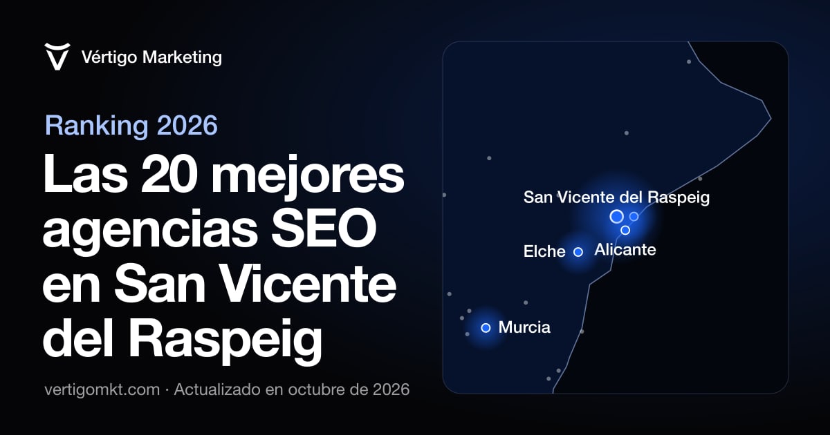 Mejores agencias SEO en San Vicente del Raspeig: mapa con las localidades donde tienen su sede