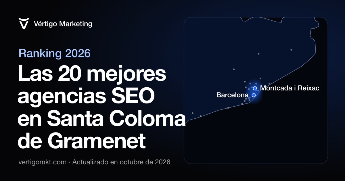 Las mejores agencias SEO en Santa Coloma de Gramenet, situadas en el mapa por su sede