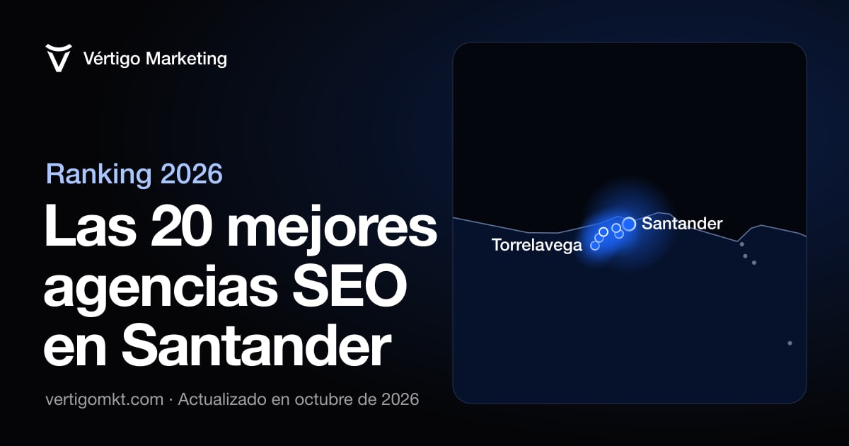 Las mejores agencias SEO en Santander, situadas en el mapa por su sede
