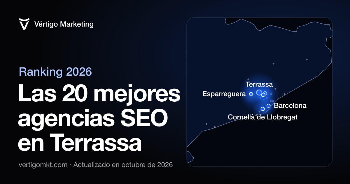 Mapa de las mejores agencias SEO de Terrassa y las localidades donde trabajan