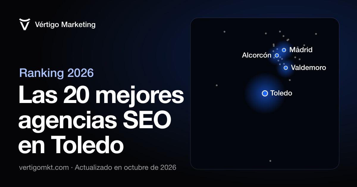 Las mejores agencias SEO en Toledo, situadas en el mapa por su sede