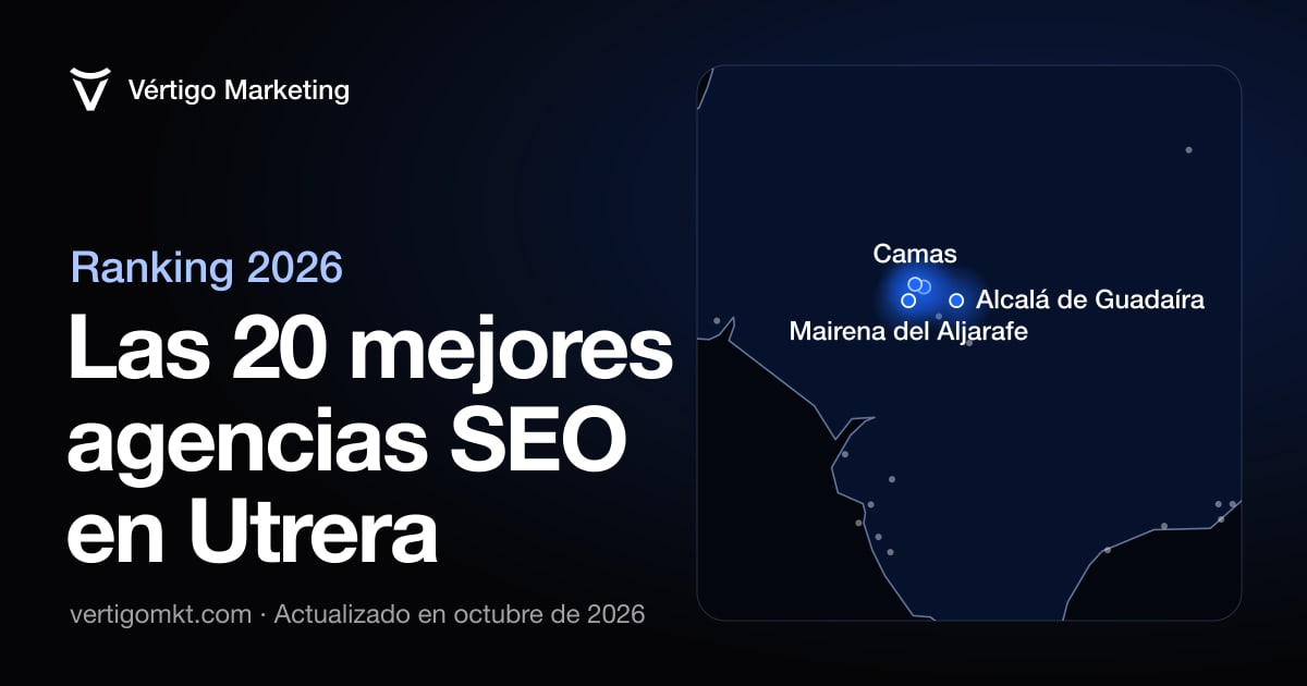 Las mejores agencias SEO en Utrera, situadas en el mapa por su sede