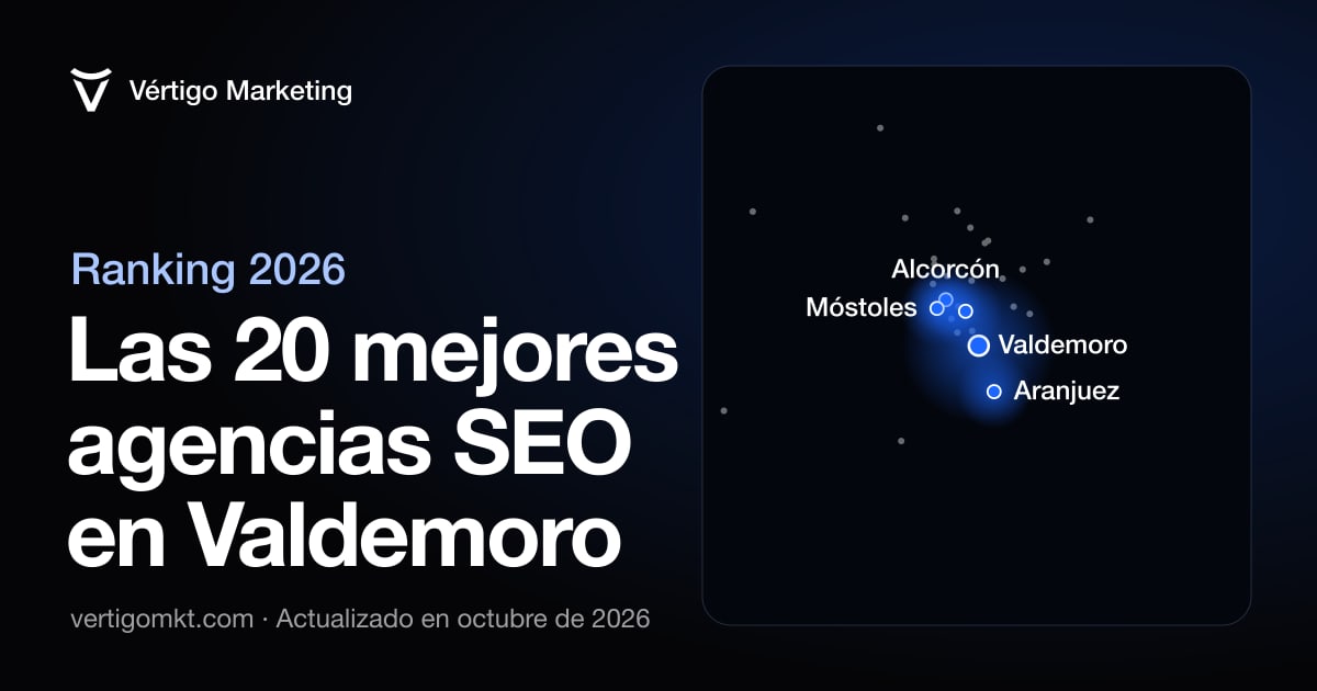 Mapa de las mejores agencias SEO de Valdemoro y las localidades donde trabajan