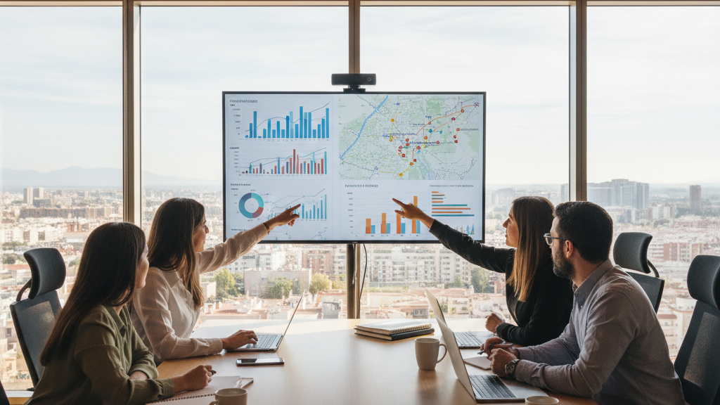 Equipo de Vértigo Marketing trabajando en estrategias SEO para negocios locales de Molina de Segura